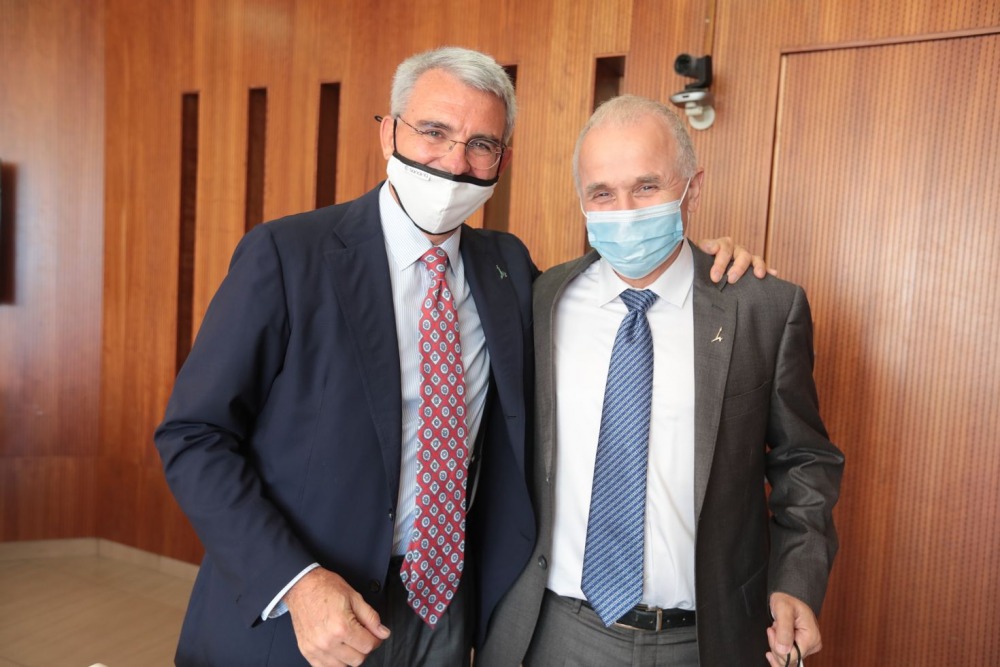 Visit of the Italian Ambassador to Israel (Photo: Yossi Zamir)